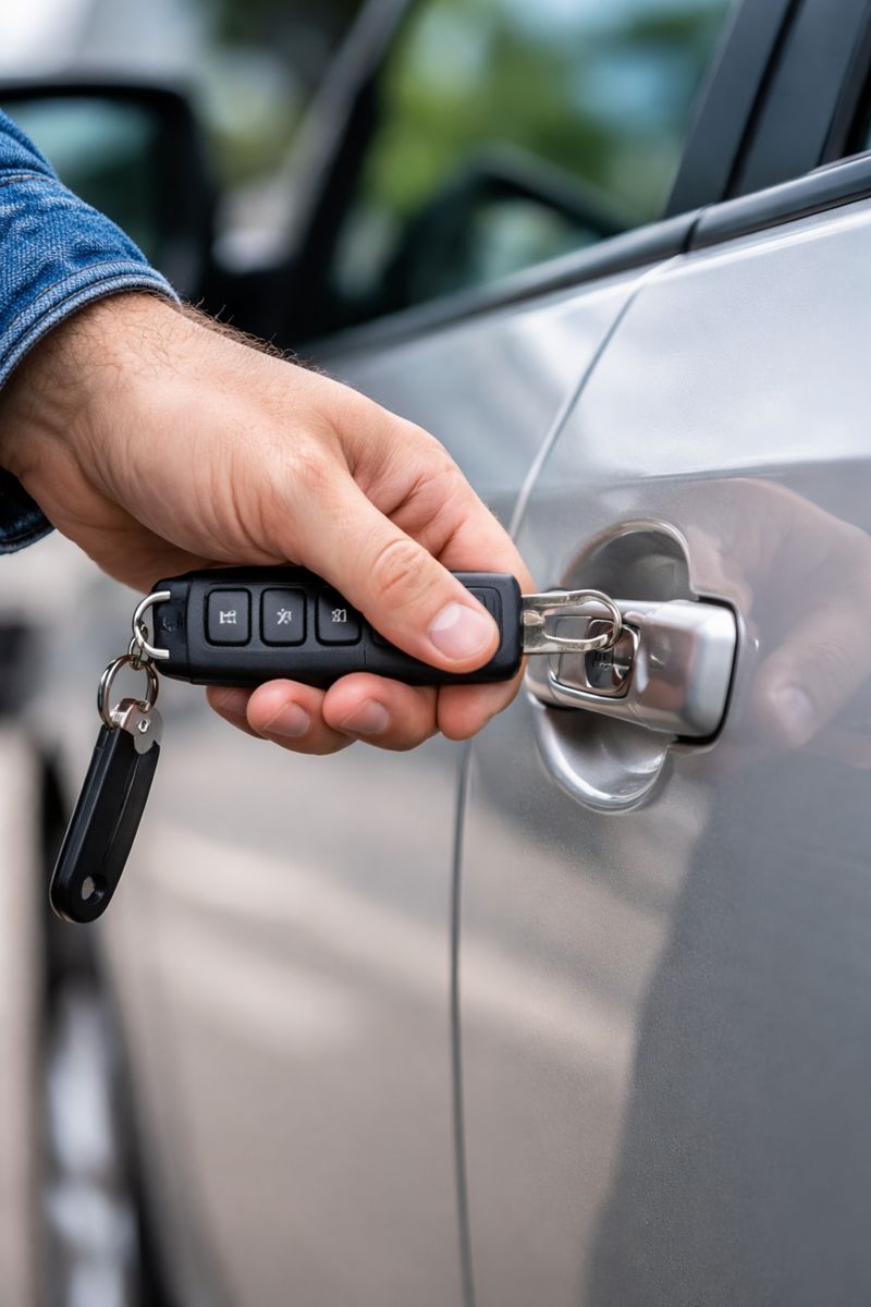 Замки автомобиля